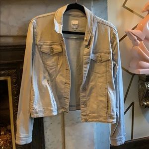 SOLD Designer Gray Kensie Denim Jacket